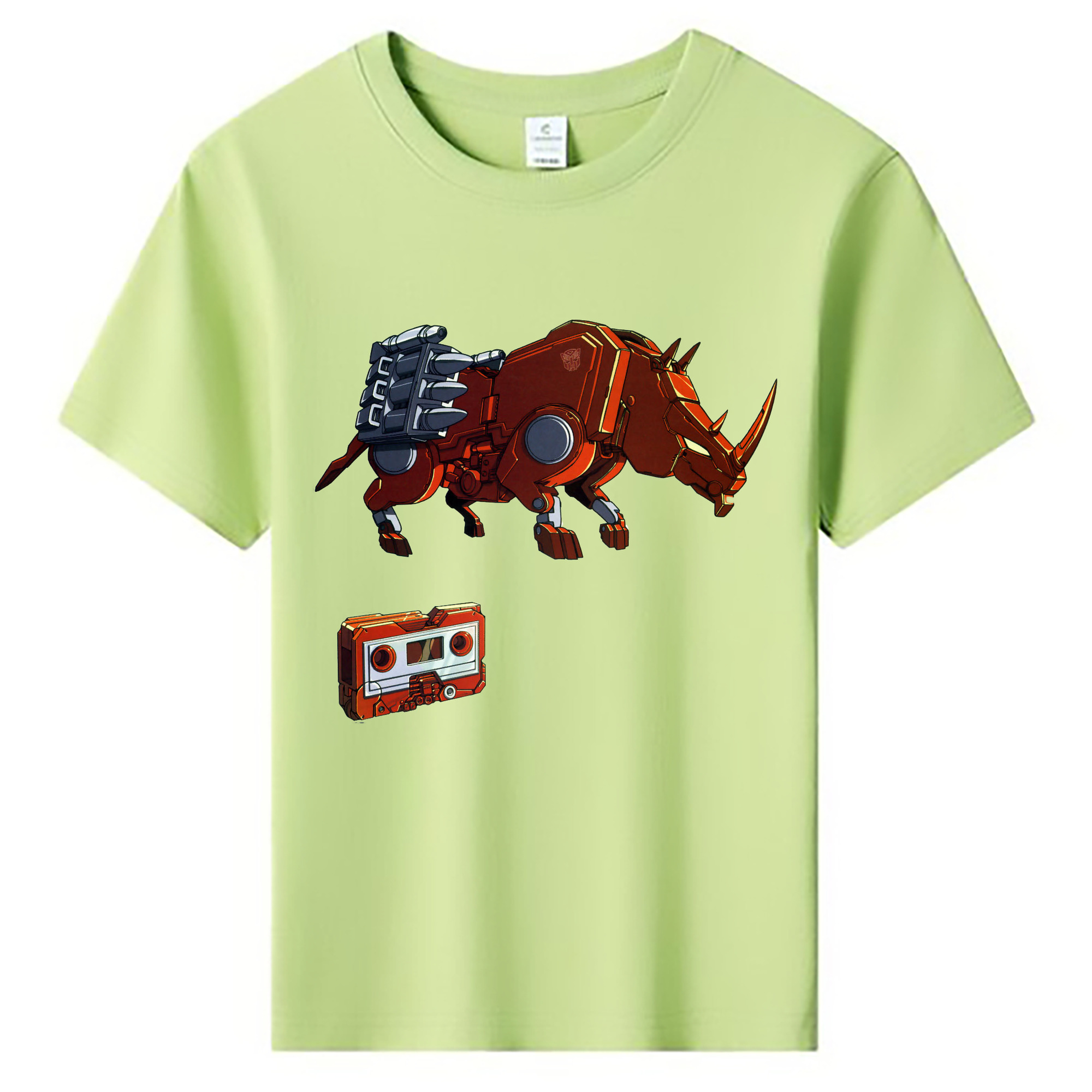 （画像用）  綿100％キッズTシャツ（フロントプリント）